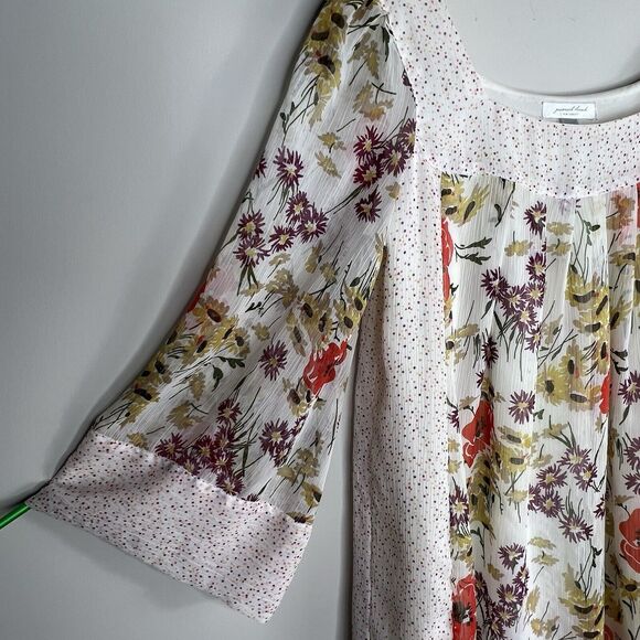 Jovovich Hawk for Target Women's Mini Dress Chiffon Floral Sz Small - Picture 6 of 8